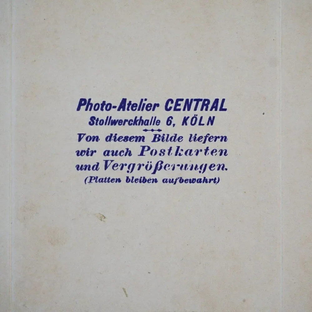 2 Antique Family Cabinet Photos Atelier Central Koln Germany Black And White